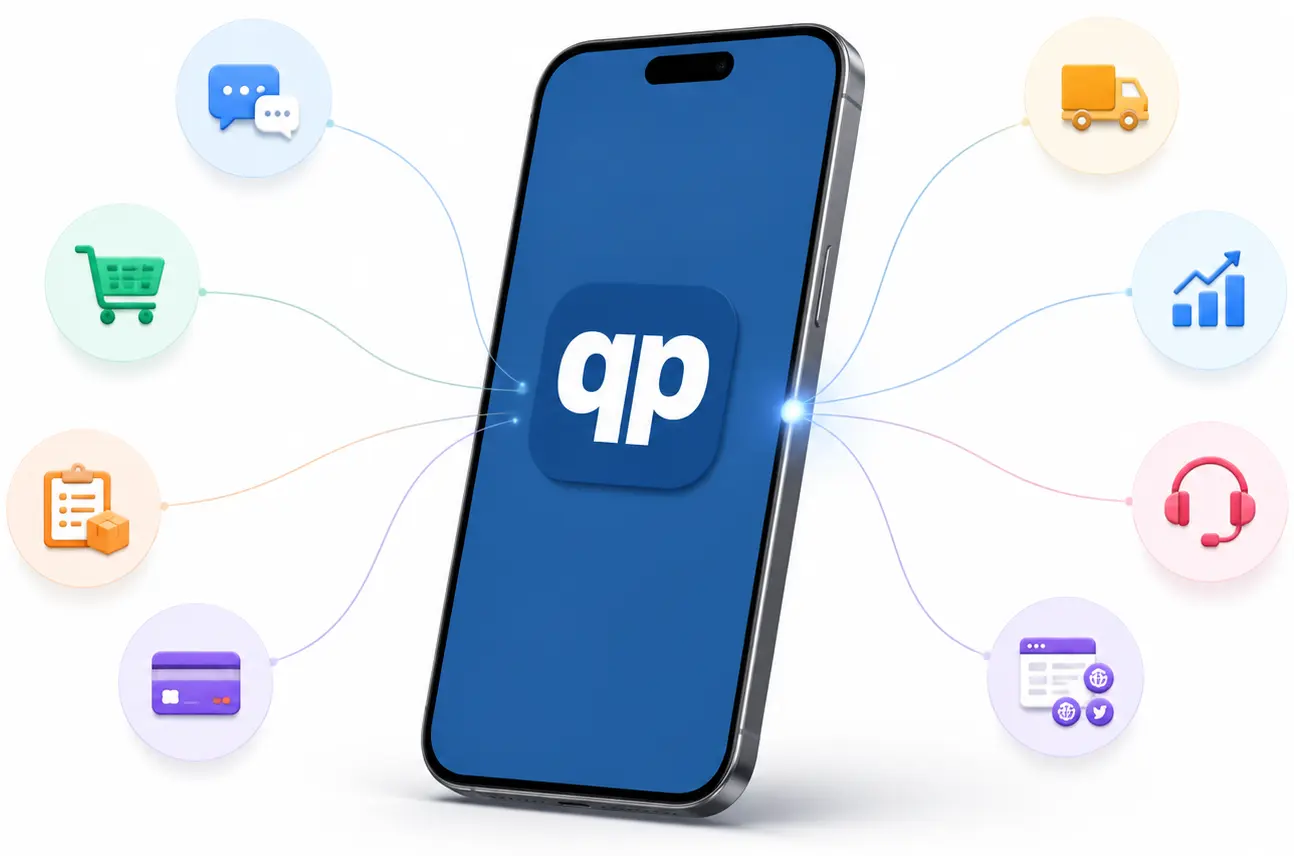 QuickPasal customer inbox preview
